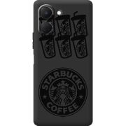Чорний чохол BoxFace Tecno Spark Go 3 Black Coffee
