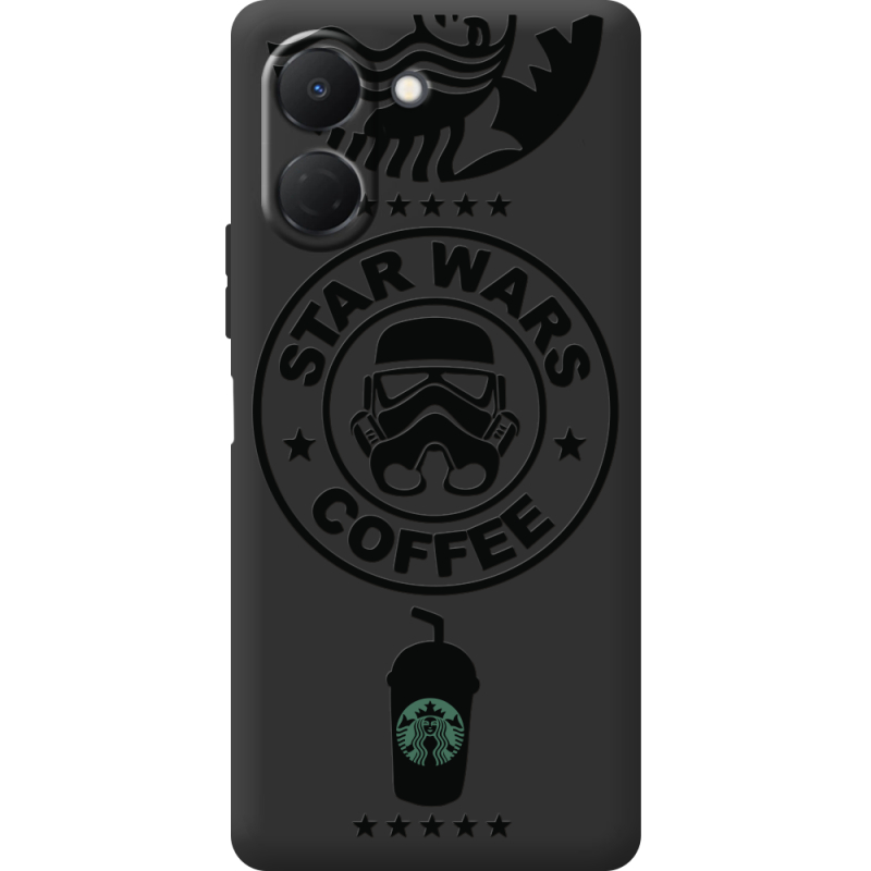 Чорний чохол BoxFace Tecno Spark Go 3 Dark Coffee
