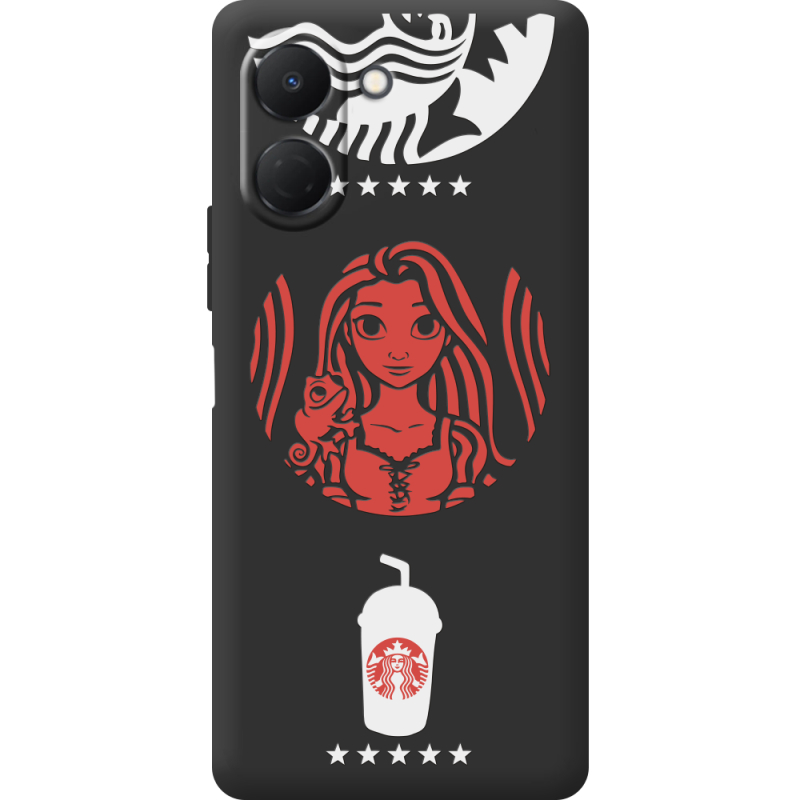 Чорний чохол BoxFace Tecno Spark Go 3 RedWhite Coffee