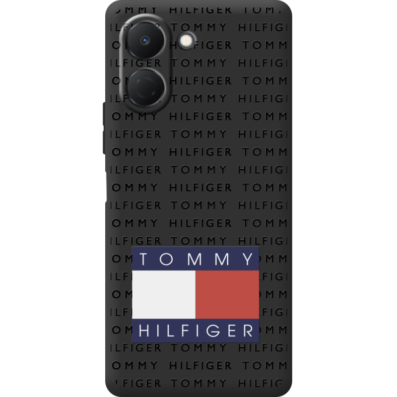 Чорний чохол BoxFace Tecno Spark Go 3 Tommy Print