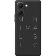 Чорний чохол BoxFace Tecno Spark Go 3 Minimalistic