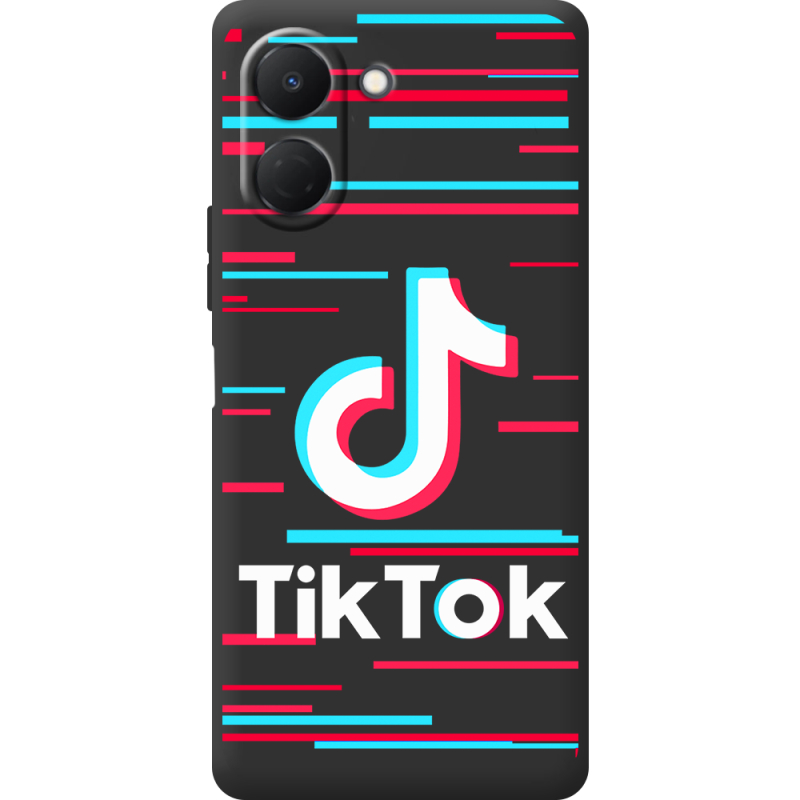 Чорний чохол BoxFace Tecno Spark Go 3 Tik Tok