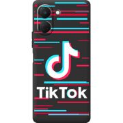 Чорний чохол BoxFace Tecno Spark Go 3 Tik Tok