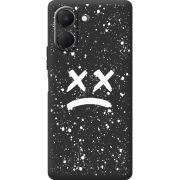 Чорний чохол BoxFace Tecno Spark Go 3 Sad Way