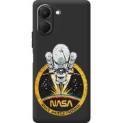 Чорний чохол BoxFace Tecno Spark Go 3 NASA Spaceship