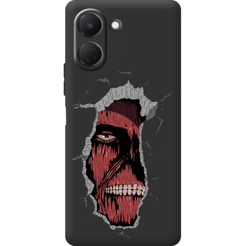 Чорний чохол BoxFace Tecno Spark Go 3 Нападение на Титана