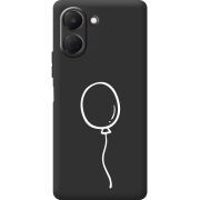 Чорний чохол BoxFace Tecno Spark Go 3 Balloon