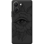 Чорний чохол BoxFace Tecno Spark Go 3 Eye