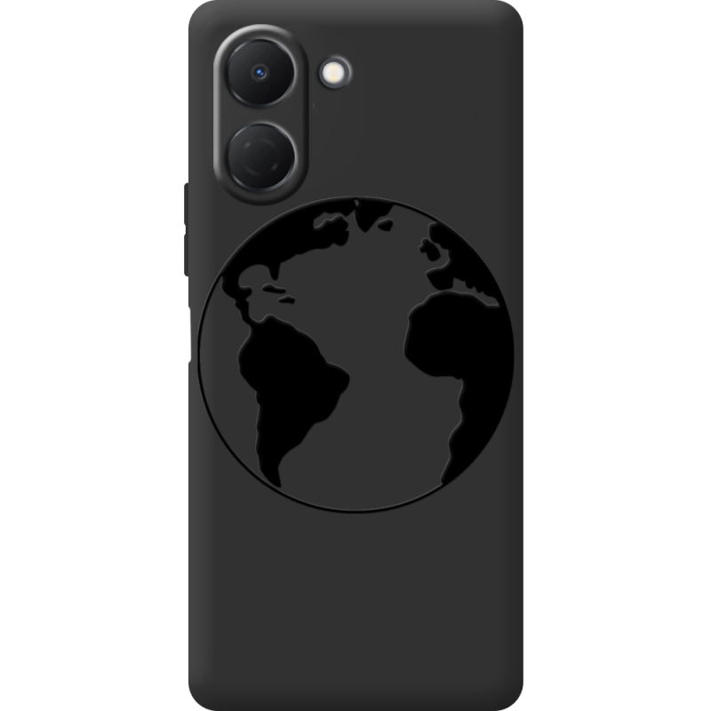 Чорний чохол BoxFace Tecno Spark Go 3 Earth