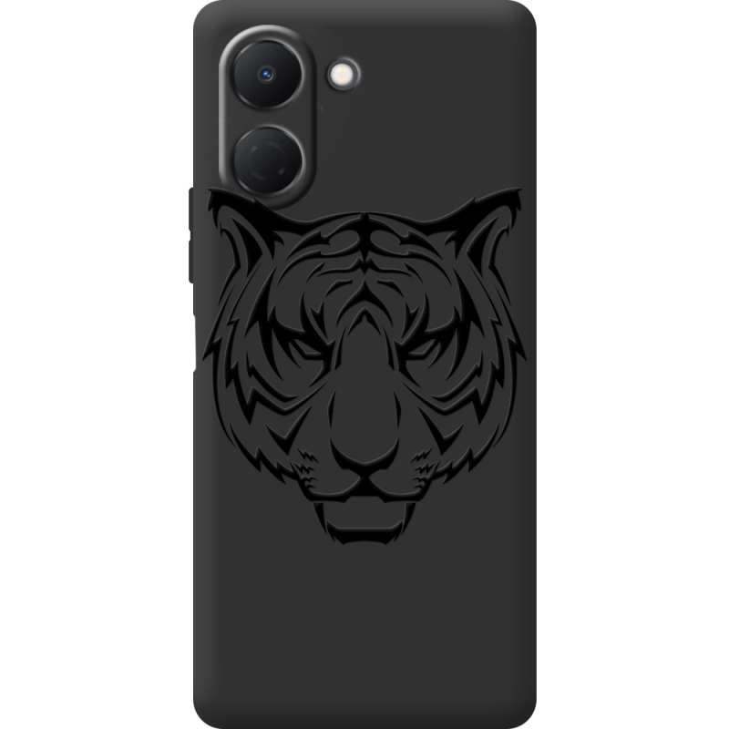 Чорний чохол BoxFace Tecno Spark Go 3 Tiger