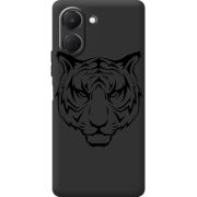 Чорний чохол BoxFace Tecno Spark Go 3 Tiger