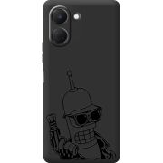 Чорний чохол BoxFace Tecno Spark Go 3 