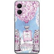 Чохол зі стразами Tecno Spark Go 3 Perfume bottle