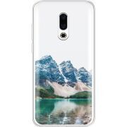 Прозрачный чехол Uprint Meizu 16 Plus Blue Mountain