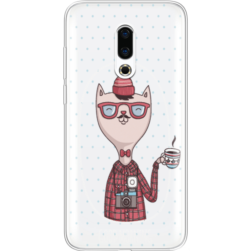 Прозрачный чехол Uprint Meizu 16 Plus Good Morning
