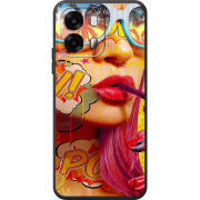 Чохол BoxFace OPPO A6s 4G Yellow Girl Pop Art