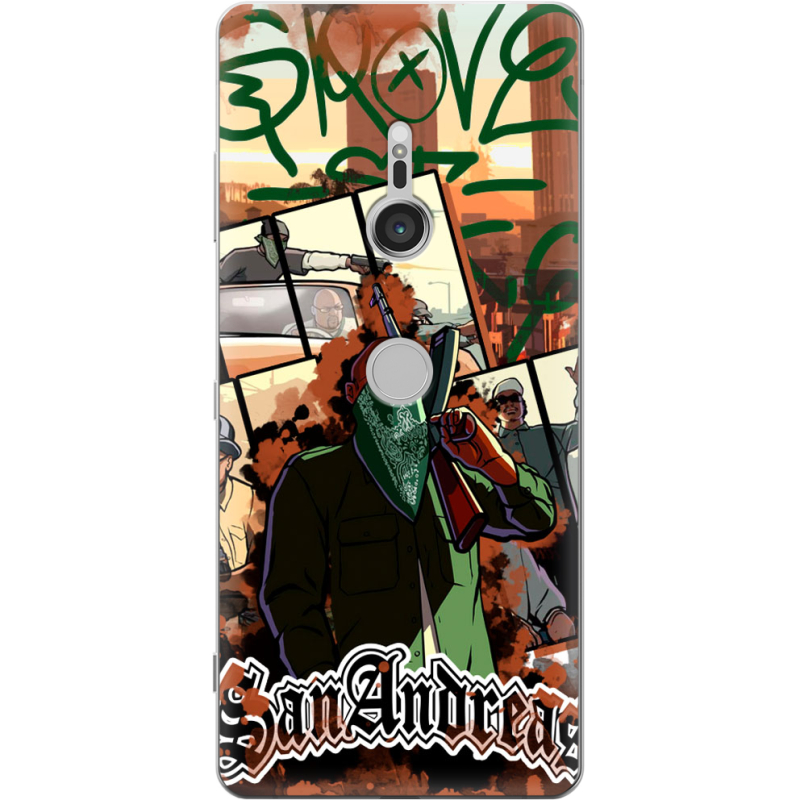 Чехол Uprint Sony Xperia XZ3 H9436 GTA San Andreas