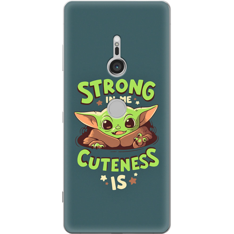 Чехол Uprint Sony Xperia XZ3 H9436 Strong in me Cuteness is