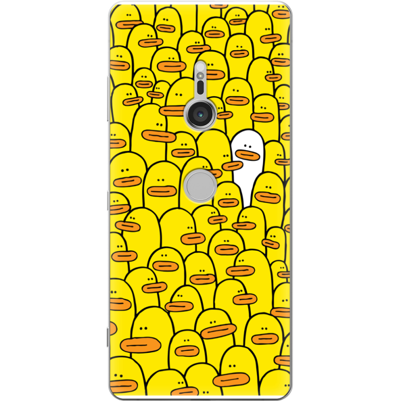 Чехол Uprint Sony Xperia XZ3 H9436 Yellow Ducklings