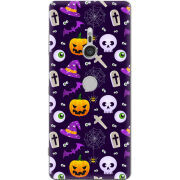 Чехол Uprint Sony Xperia XZ3 H9436 Halloween Purple Mood
