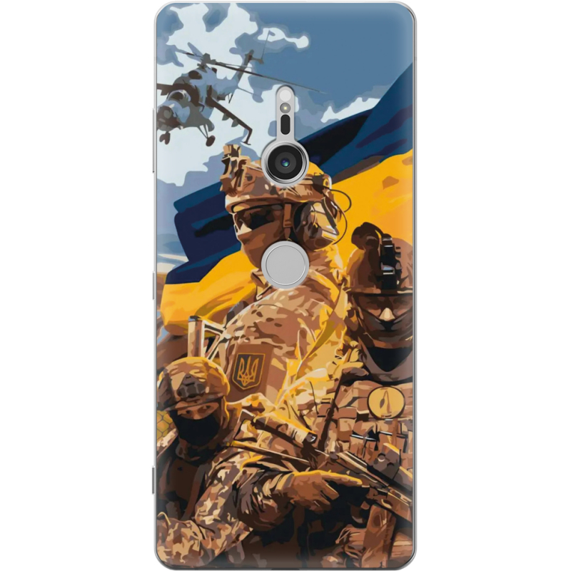 Чехол Uprint Sony Xperia XZ3 H9436 Воїни ЗСУ