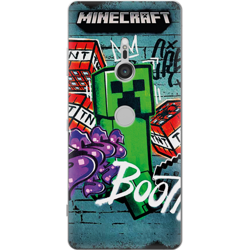 Чехол Uprint Sony Xperia XZ3 H9436 Minecraft Graffiti