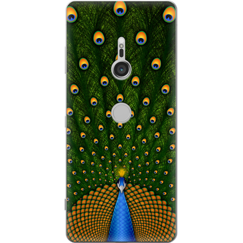 Чехол Uprint Sony Xperia XZ3 H9436 Peacocks Tail