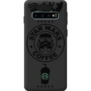 Чорний чохол BoxFace Samsung Galaxy S10 Plus (G975) Dark Coffee