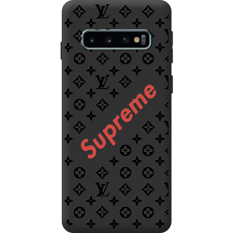 Чорний чохол BoxFace Samsung Galaxy S10 Plus (G975) Style S