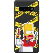 Чорний чохол BoxFace Samsung Galaxy S10 Plus (G975) White Bart