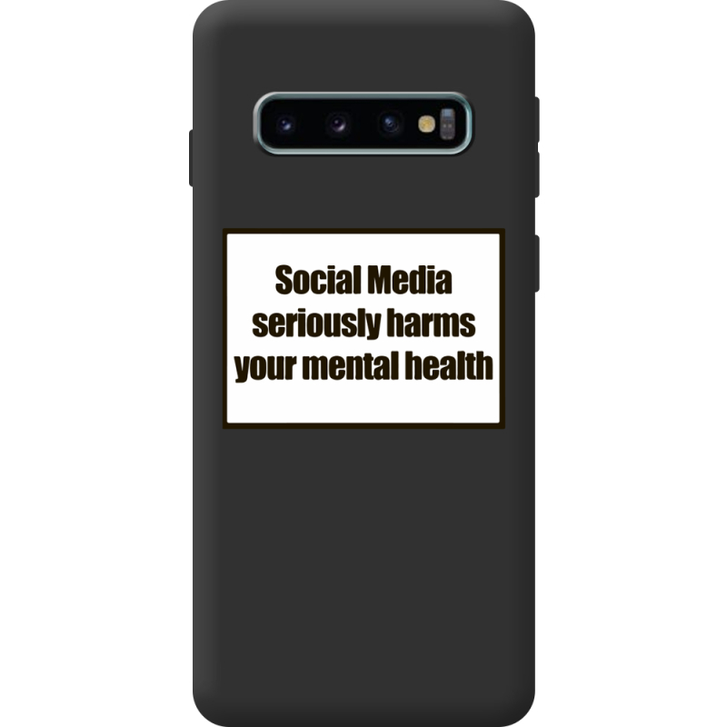 Чорний чохол BoxFace Samsung Galaxy S10 Plus (G975) 