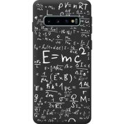 Чорний чохол BoxFace Samsung Galaxy S10 Plus (G975) E=mc2