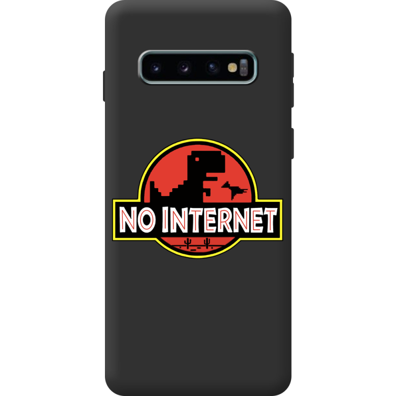 Чорний чохол BoxFace Samsung Galaxy S10 Plus (G975) No Internet