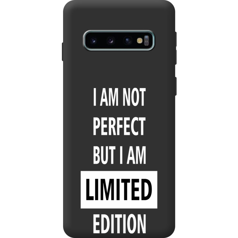 Чорний чохол BoxFace Samsung Galaxy S10 Plus (G975) Limited Edition