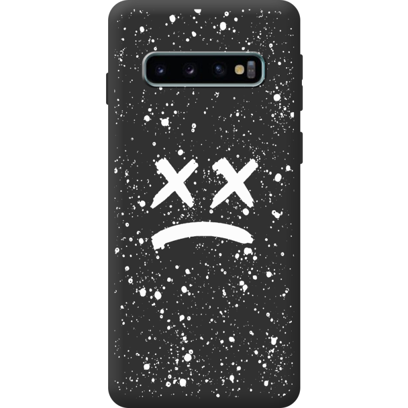 Чорний чохол BoxFace Samsung Galaxy S10 Plus (G975) Sad Way