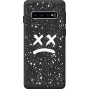Чорний чохол BoxFace Samsung Galaxy S10 Plus (G975) Sad Way