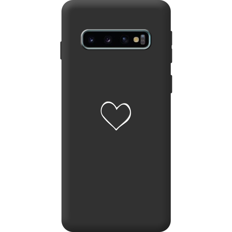 Чорний чохол BoxFace Samsung Galaxy S10 Plus (G975) My Heart