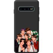 Чорний чохол BoxFace Samsung Galaxy S10 Plus (G975) BTS