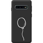 Чорний чохол BoxFace Samsung Galaxy S10 Plus (G975) Balloon