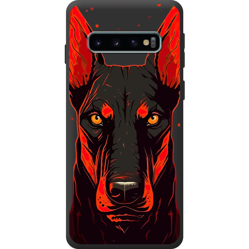 Чорний чохол BoxFace Samsung Galaxy S10 Plus (G975) 