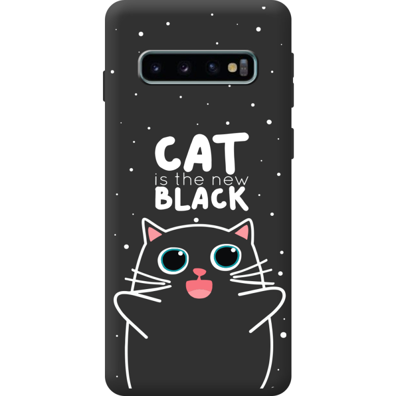 Чорний чохол BoxFace Samsung Galaxy S10 Plus (G975) 