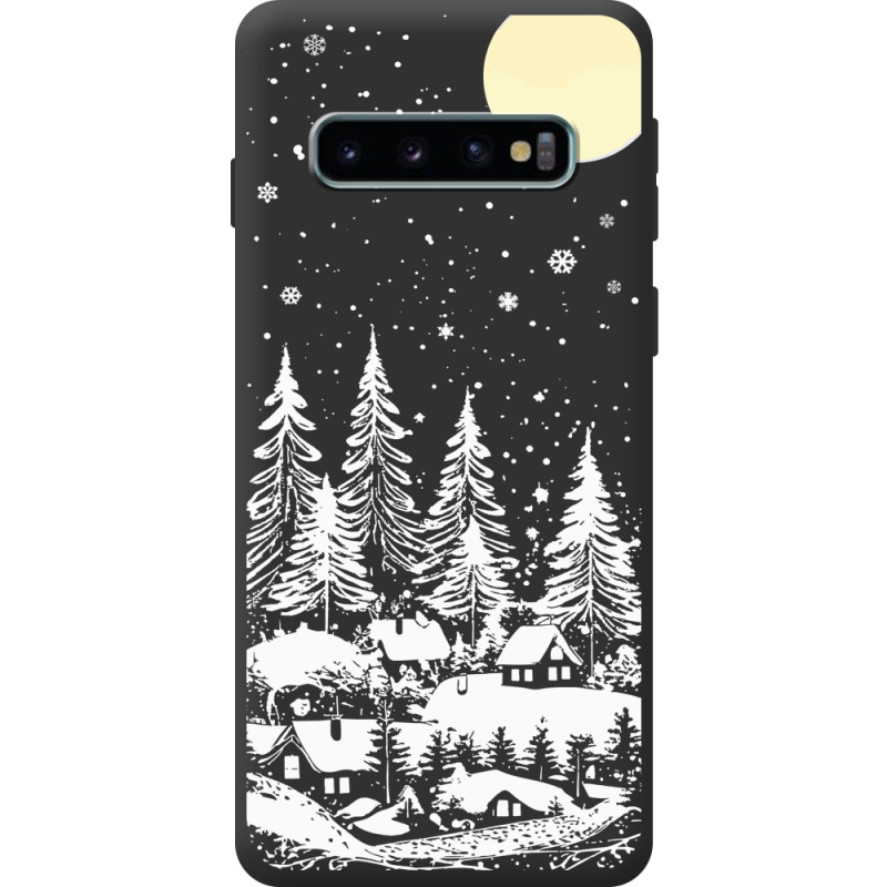 Чорний чохол BoxFace Samsung Galaxy S10 Plus (G975) 