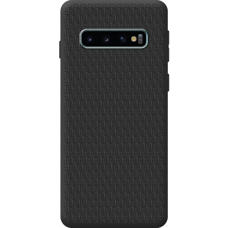 Чорний чохол BoxFace Samsung Galaxy S10 Plus (G975) Black Barrels