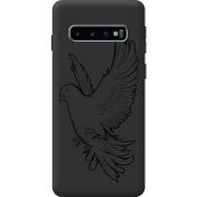 Чорний чохол BoxFace Samsung Galaxy S10 Plus (G975) Dove