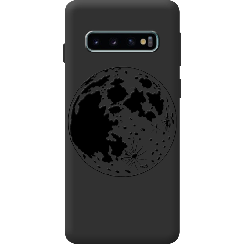Чорний чохол BoxFace Samsung Galaxy S10 Plus (G975) Planet