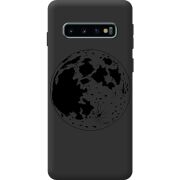 Чорний чохол BoxFace Samsung Galaxy S10 Plus (G975) Planet