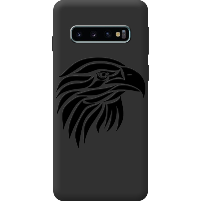 Чорний чохол BoxFace Samsung Galaxy S10 Plus (G975) Eagle