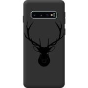 Чорний чохол BoxFace Samsung Galaxy S10 Plus (G975) Deer