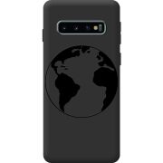 Чорний чохол BoxFace Samsung Galaxy S10 Plus (G975) Earth
