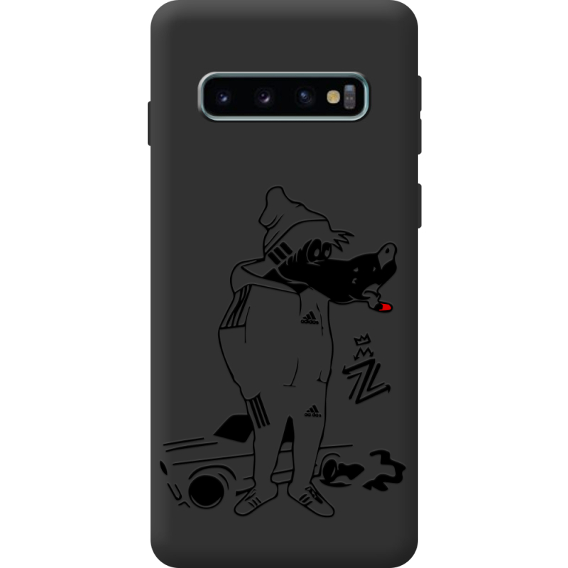 Чорний чохол BoxFace Samsung Galaxy S10 Plus (G975) 